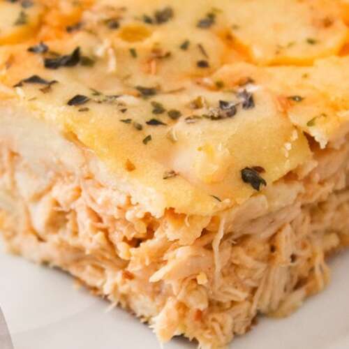 Torta de frango low carb