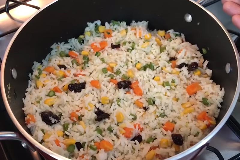 Arroz à Grega Simples