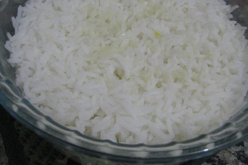 como fazer arroz no microondas