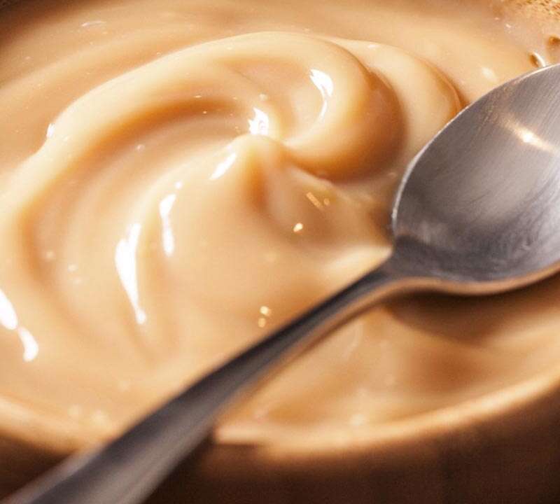 doce de leite com leite condensado de caixinha no microondas