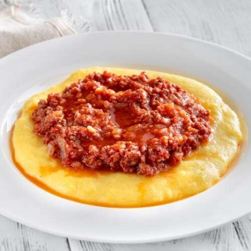 como fazer polenta mole