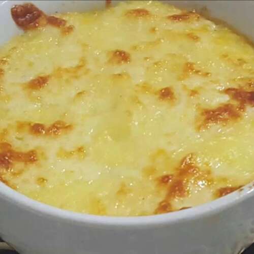 como fazer purê de batata simples com queijo