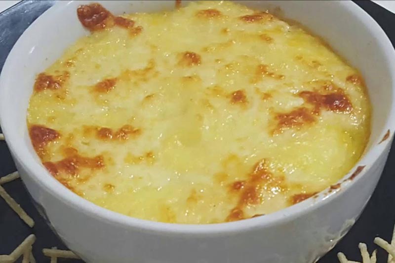 como fazer purê de batata simples com queijo