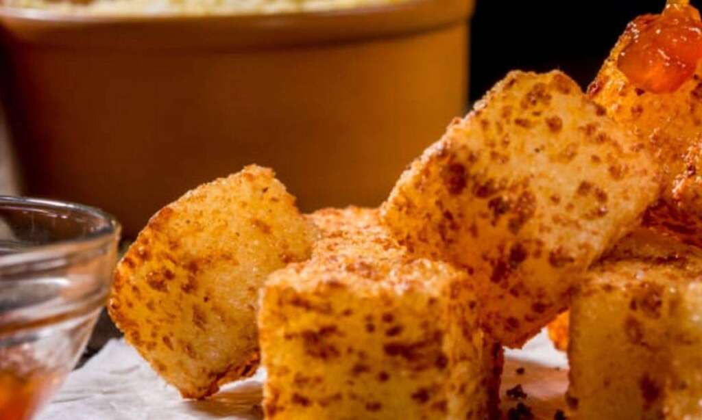 como fazer dadinho de tapioca na airfryer