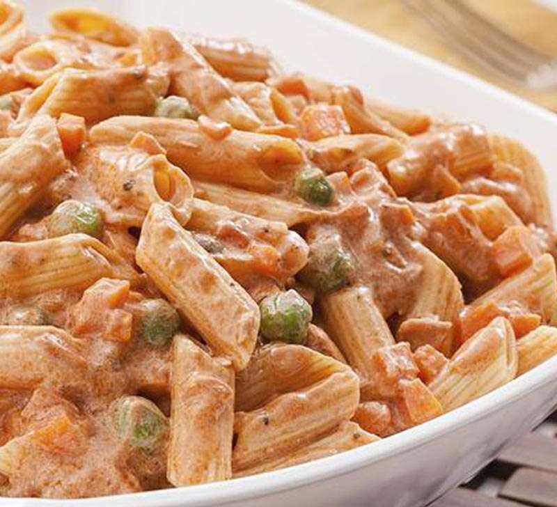 como fazer macarrão com atum e creme de leite