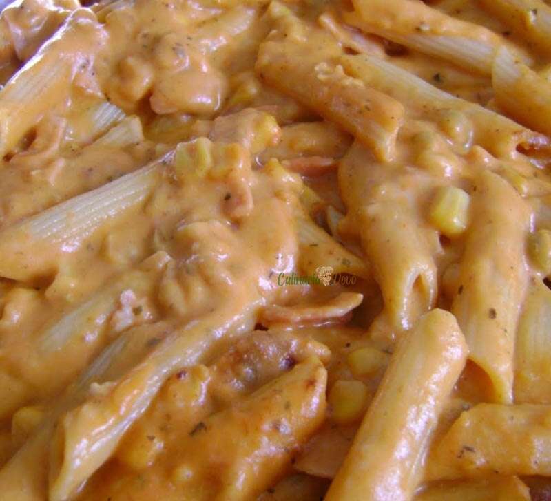 como fazer macarrão de panela de pressão simples e rapido