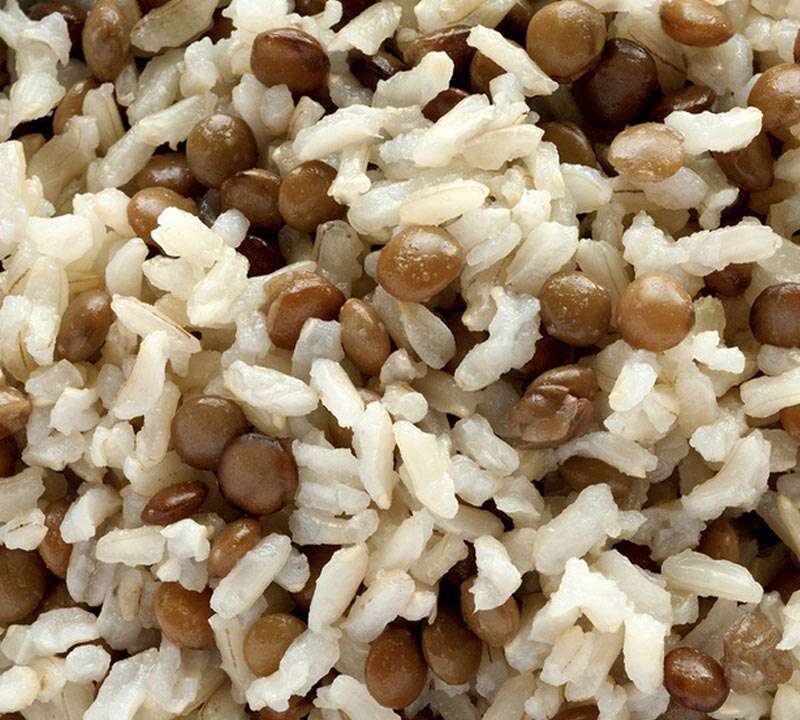 receita de arroz com lentilha