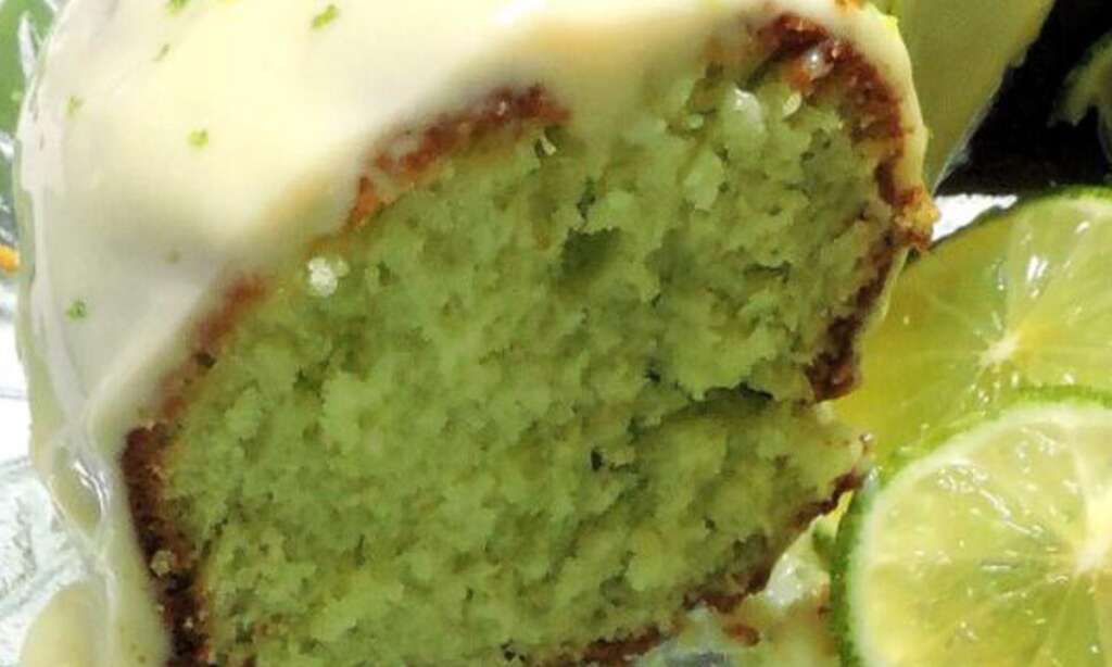 bolo de limão verde