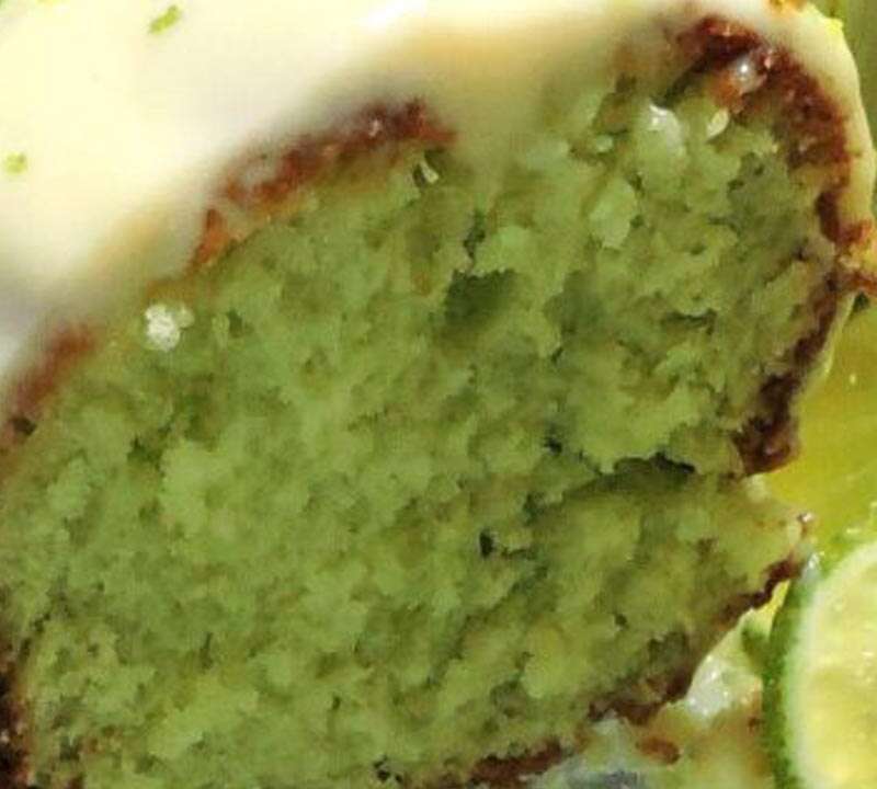 bolo de limão verde