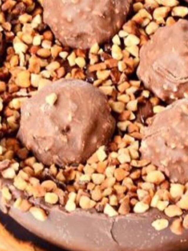 Aprenda fazer Ovo de Páscoa Ferrero Rocher