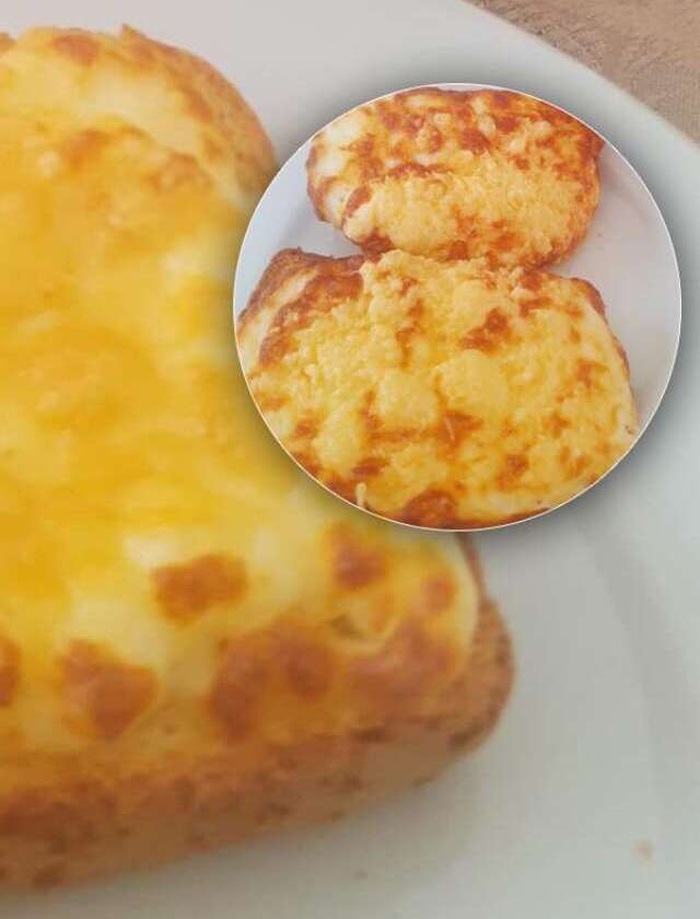 Pão com requeijão na Airfryer