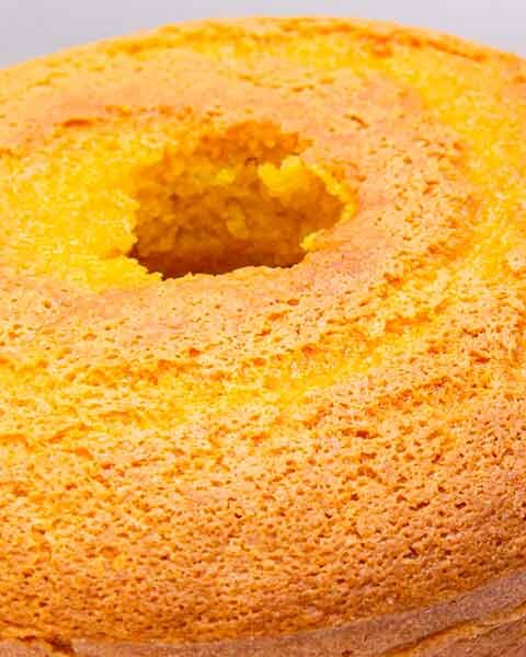 Bolo de Cenoura com Aveia no liquidificador